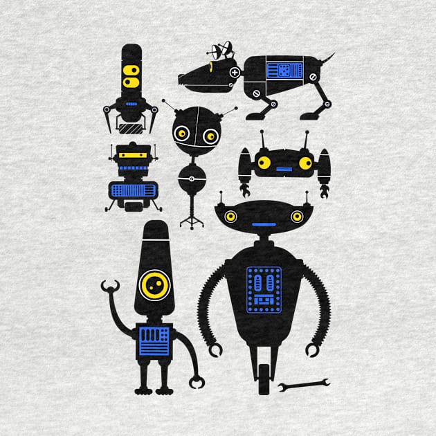 Lots of Robots! by Kfirwz